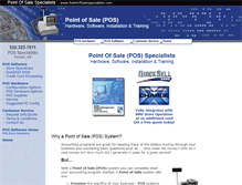 Tablet Screenshot of pointofsalespecialists.com